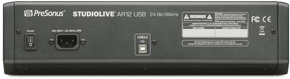 قیمت پری سونوس مدل StudioLive AR12 USB